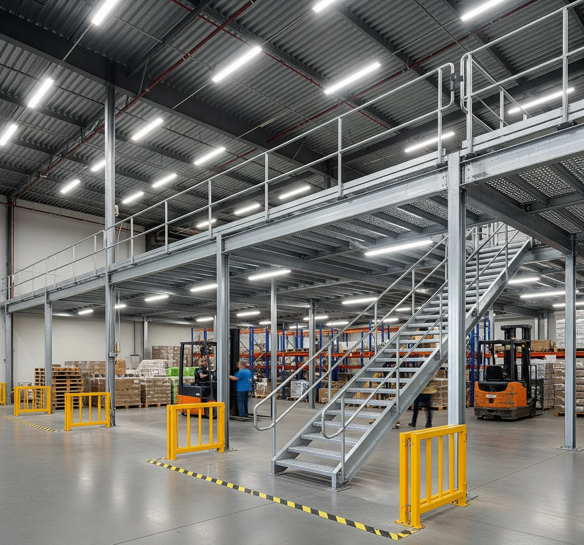 Industrial Mezzanine Floor Design Industrial Mezzanine Floor Design
