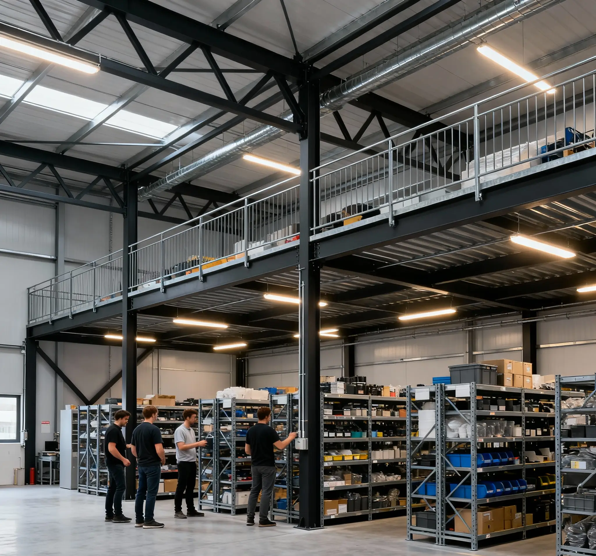 Maximazing Space With Mezzanine Floor Sydney