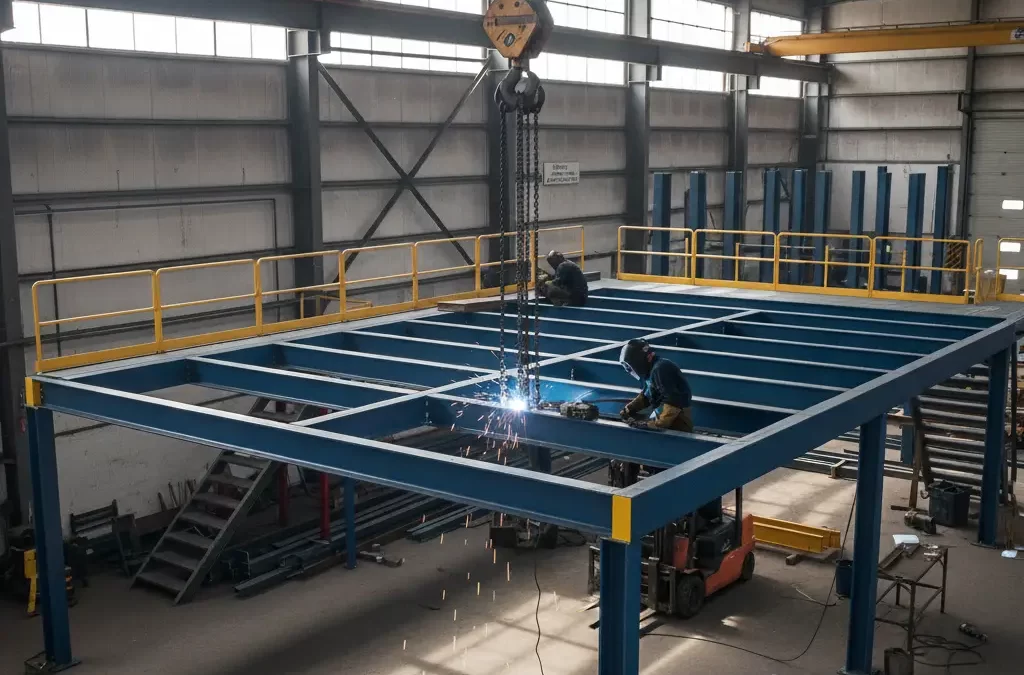 Do Mezzanine Floor Builders Provide Steel Fabrication for Mezzanine Floors?