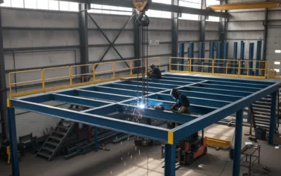 Do Mezzanine Floor Builders Provide Steel Fabrication for Mezzanine Floors?