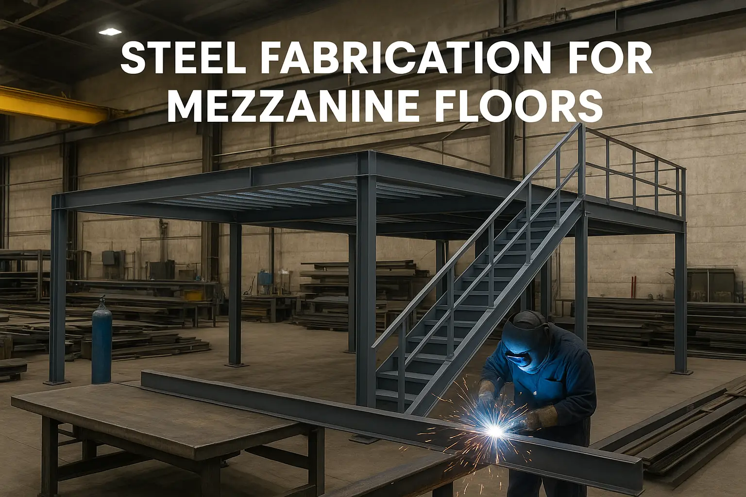 Steel Fabrication For Mezzanine Floors Steel Fabrication For Mezzanine Floors