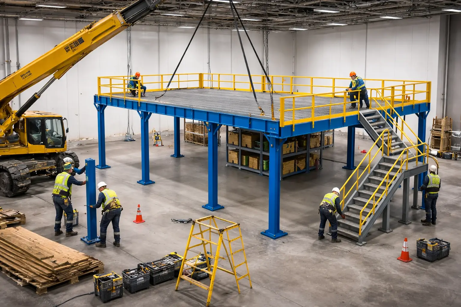 Mezzanine Installation