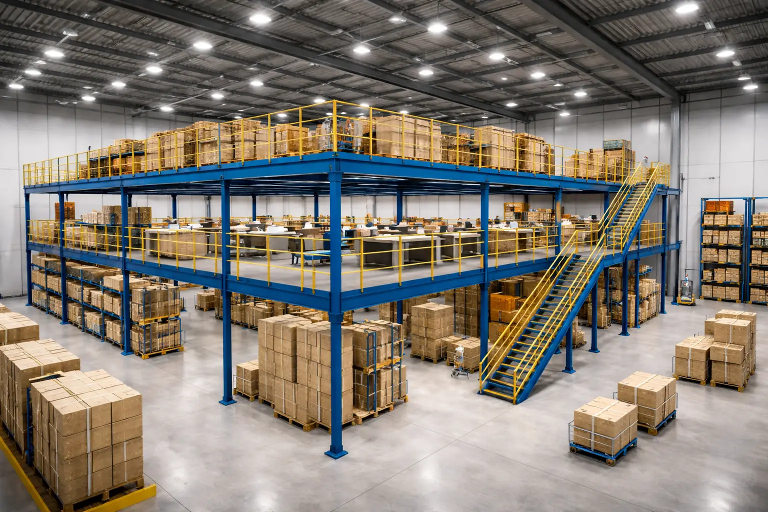 Mezzanine Design For Warehouse