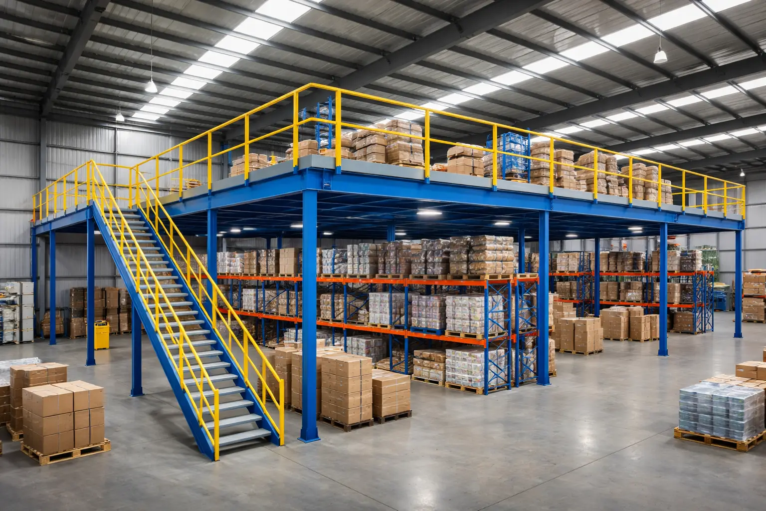 Mezzanine Floor Design For Warehouse Efficiency